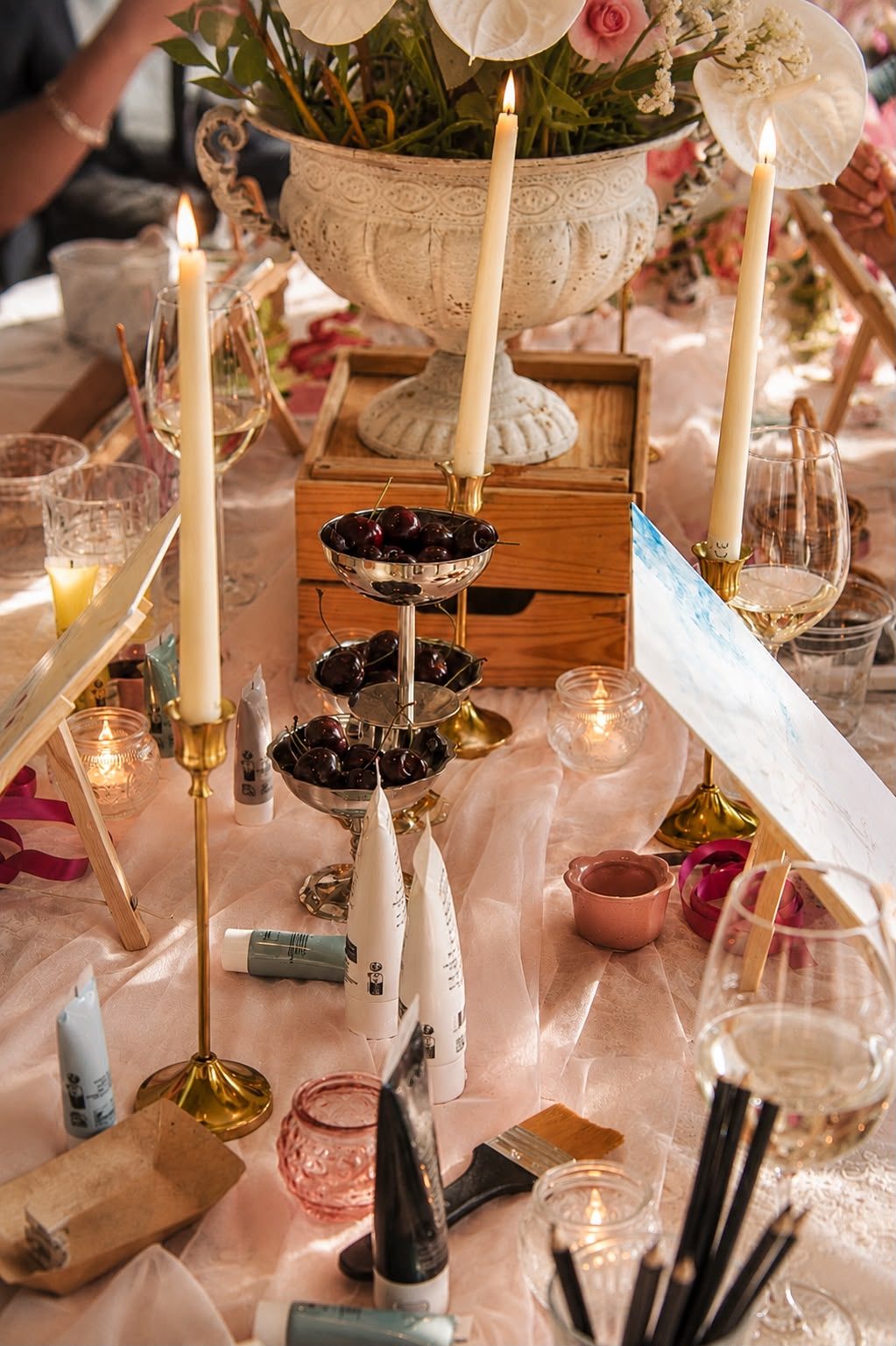 Event Styling & Tablescapes detail, from a past Three Petals event