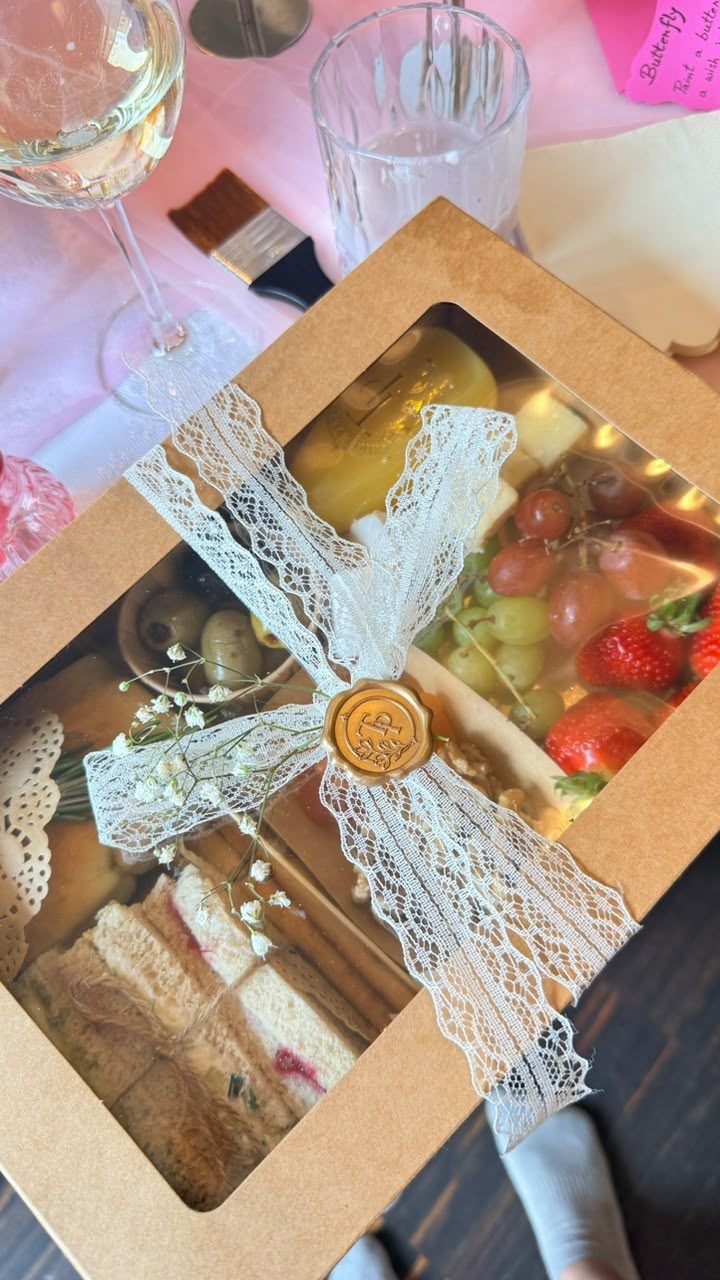 Grazing box detail, from a past Three Petals event
